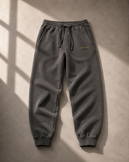 Vintage washed sweatpants by Dress 2 Impress Ltd, showing soft fabric, relaxed fit, and casual style in a mockup image.