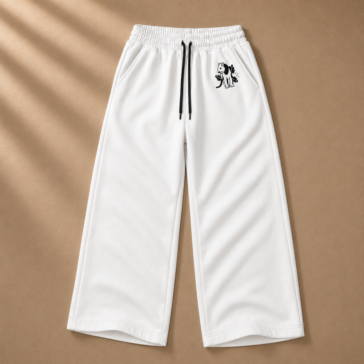 Dress 2 Impress Ltd Street Muse wide-leg joggers, stylish pants with a relaxed fit and comfortable design.