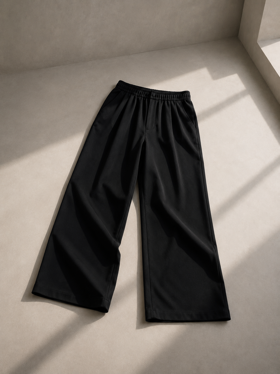 Wide-leg vintage D2I Motion Lounge Pants by Dress 2 Impress Ltd, showing relaxed fit and stylish design on a mockup image.