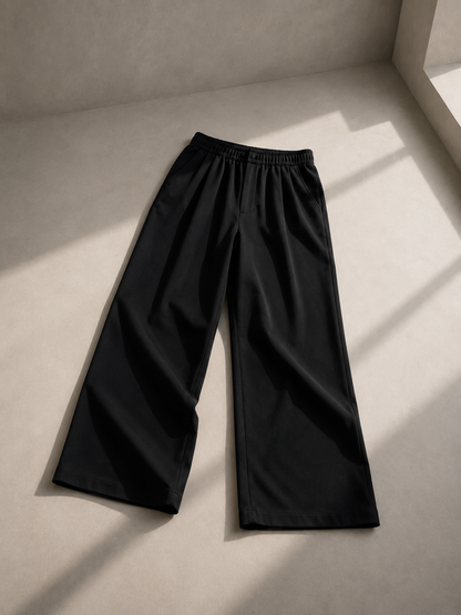 Wide-leg vintage D2I Motion Lounge Pants by Dress 2 Impress Ltd, showing relaxed fit and stylish design on a mockup image.