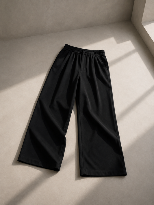 Wide-leg vintage D2I Motion Lounge Pants by Dress 2 Impress Ltd, showing relaxed fit and stylish design on a mockup image.